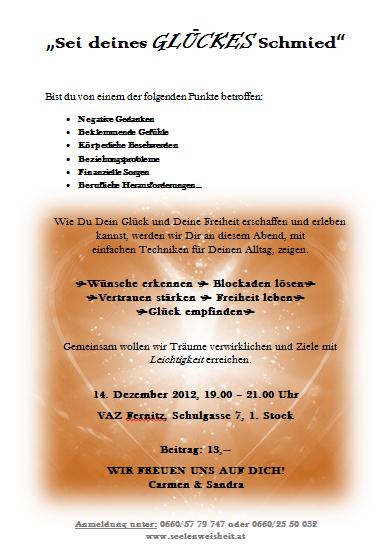 Glück, Glück, Glück